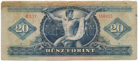 1949. 20Ft T:III- szakadások 
Adamo F10