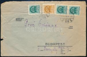 1939.XI.13 Budai Chevra Kadisa, Izr. Szentegylet Budapesten kondoleáló levele Gerő Ödönné, Gerő Ödön...