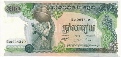 Kambodzsa 1975. 500R T:I  Cambodia 1975. 500 Riels C:UNC Krause P#16