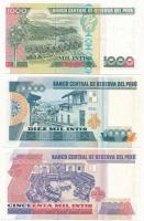 Peru 1988. 1000I + 10.000I + 50.000I T:I,I-
Peru 1988. 1000 Intis + 10.000 Intis + 50.000 Intis C:U...