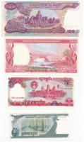 4db-os vegyes külföldi bankjegy tétel, közte Kambodzsa, Laosz T:I,I-
4pcs of various banknotes, inc...