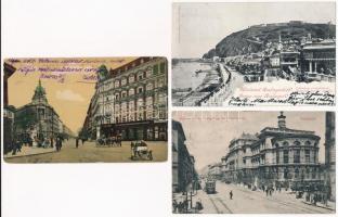 Budapest - 18 db régi képeslap / 18 pre-1945 postcards