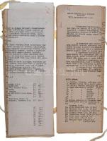 1948-1950. 8db-os A Magyar Numizmatikai Társulat árverései tételjegyzéke