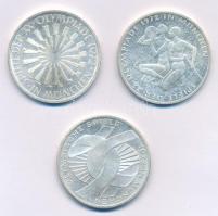 NSZK 1972F 10M Ag "Müncheni Olimpia - Csomó" + 10M Ag "Müncheni Olimpia - térdelő atl...