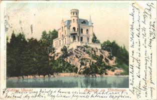 1901 Reifnitz am Wörthersee (Kärnten), Schloss Bercht / castle (EB)