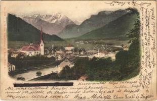 1902 Zell am Ziller (Tirol), general view, church. Kunstverlag H. Kölz Nr. 321. (fl)