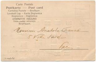 Innsbruck (Tirol), Goldenes Dachl. Verlag A. Witting. Emb. litho  (EB)