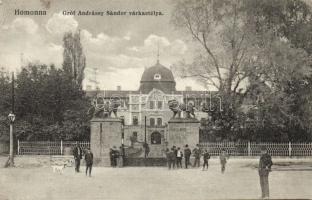 Homonna, Andrássy castle
