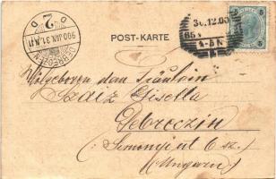 1900 Wien, Vienna, Bécs; Raimund Denkmal / monument. Art Nouveau (EK)