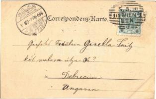 1900 Wien, Vienna, Bécs; Stiftungshaus. Verlag Emil Storch