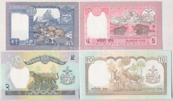 Nepál 1974. 1R + 1981-. 2R + 1987-. 5R + 1985-1987. 10R T:I
Nepal 1974. 1 Rupee + 1981- . 2 Rupees ...