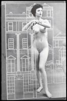 Eszem-iszom, dínom-dánom, tiéd lehet minden szép álom. 9 db vintage negatív és pozitív, 6x6 cm és 24...