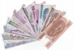 Észak-Korea 2002-2013 5W-5000W (10xklf) MINTA felülnyomással és "000"-ás sorszámmal T:I 
...