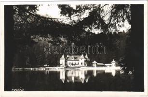 1941 Tusnádfürdő, Baile Tusnad; strand / lake, beach. Gál photo