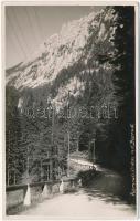 1931 Pyhrnpass (Steiermark), Phyrnpass-Strasse mit d. Bosruck / mountain pass, road, mountain. photo