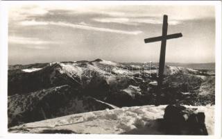 Borsafüred, Borsa; kilátás a Rebrü-tetőről az Ünőkő felé / general view, mountain