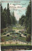 1910 Marilla, Marila; Szanatórium, Gyógyintézeti park / Heilanstalts Park / sanatorium, park (EK)