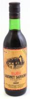 Hajósi cabernet Sauvignon, Hosszúhegy, száraz vörösbor, MALÉV számára palackozva, évjárat nélkül, 187 ml