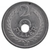 1957. 2f Al technológiai hibás veret (félrecsúszott lyukasztás) T:2  Adamo F1.1