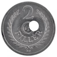 1960. 2f Al technológiai hibás veret (félrecsúszott lyukasztás) T:1-,2 Adamo F1.1