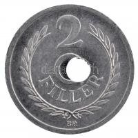 1961. 2f Al technológiai hibás veret (félrecsúszott lyukasztás) T:1-,2 Adamo F1.1