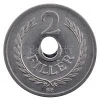 1956. 2f Al technológiai hibás veret (félrecsúszott lyukasztás) T:1- Adamo F1.1