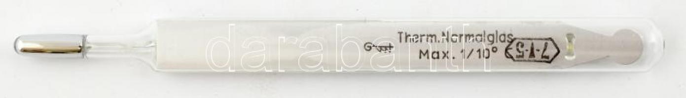 Régi, higanyos lázmérő