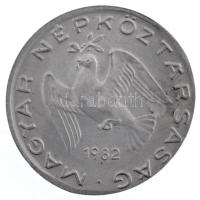 1982. 10f Al technológiai hibás veret (lapkavég) T:1-
Adamo F3.2