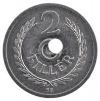 1957. 2f Al technológiai hibás veret (félrecsúszott lyukasztás) T:1- Adamo F1.1