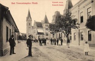 TRencsén-Teplicz Fürdő Kossuth street
