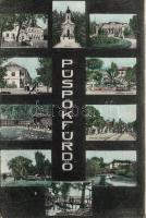 Püspökfürdő with Railway station