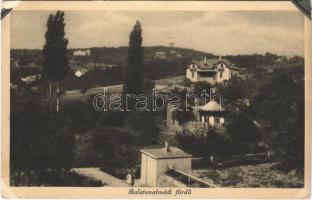 1924 Balatonalmádi-fürdő, nyaralók (Rb)