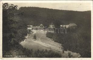 1932 Radhost, Pustevny / general view, villa, hotel (EK)
