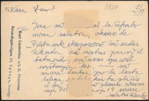 Sweden 1950 Svédország 1950