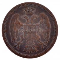 Szerbia 1904. 2p Br "I. Péter" T:2
Serbia 1904. 2 Para Br "Peter I" C:XF
Kraus...