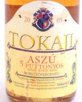 2005 Tokaji Aszú 5 puttonyos bontatlan palack fehérbor