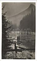 1941 Gyergyószentmiklós, Gheorgheni; Gyilkos-tó. Andory Aladics Zoltán mérnök felvétele / Lacul Rosu (Ghilcos) / lake