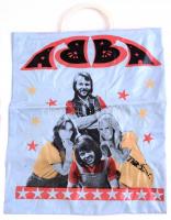 ABBA/Boney M műanyag szatyor, 42,5x31,5 cm