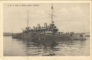 SMS Mária Terézia az Osztrák-Magyar Haditengerészet páncélos cirkálója / K.u.K. Kriegsmarine SMS Kaiserin und Königin Maria Theresia armored cruiser