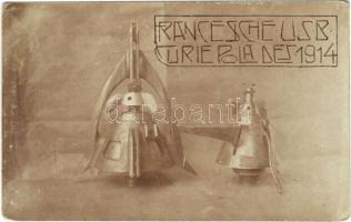 1914 Francessche USB Curie, Pola / A francia Curie tengeralattjáró torpedó része / WWI Navy, torpedo part of the French submarine Curie. photo (EK)