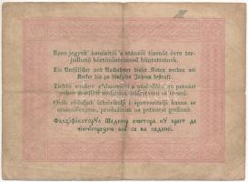 1848. 5Ft "Kossuth bankó" barna nyomat T:III- 
Adamo G109A