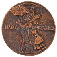 Kutas László (1936-) DN Mary Poppins Br névjegyérem (41,5mm) T:1-