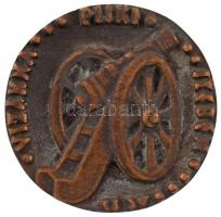 Csúcs Ferenc (1905-1999) ~1949. "Bem apó 1849 / Vízakna 
- Piski - Szeben" kétoldalas Br ...