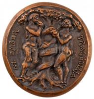 Madarassy Walter (1909-1994) DN "Madách Imre 1823-1864 / Az Ember Tragédiája" öntött Br pl...