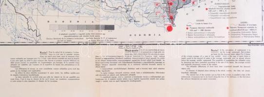 1920 Magyarország vízerői/Les Puissances Hydrauliques de la Hongrie/Waterpower of Hungary, 1:200.000...