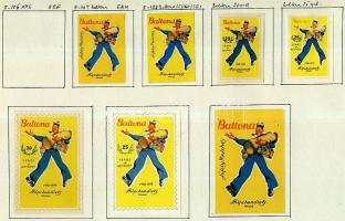 1192 darabos lengyel gyufacímke-gyűjtemény iratrendezőben