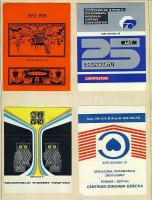 709 darabos lengyel gyufacímke-gyűjtemény iratrendezőben