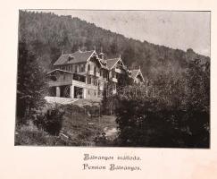 1897 Bálványosfürdő (Fidelisbad / Bain de Bálványos) leporelló, 6 képpel