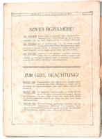 1912 Bp., Stölzle C. Fiai Üveggyárak Részványtársaság árjegyzéke, széteső állapotban, 20p