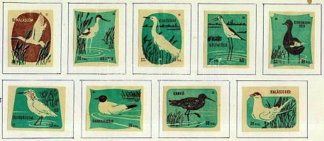 483 darabos magyar gyufacímke-gyűjtemény